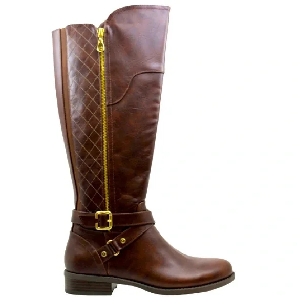 G by Guess haydin Leather Round Toe Knee High - Picture 3 of 10